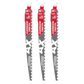 9" 3 TPI The AX with Carbide Teeth for Pruning & Clean Wood SAWZALL Blade 3PK