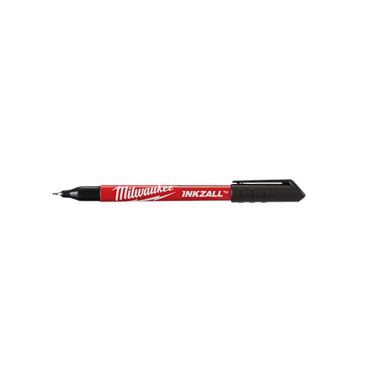 12PK INKZALL Black Ultra Fine Point Pen