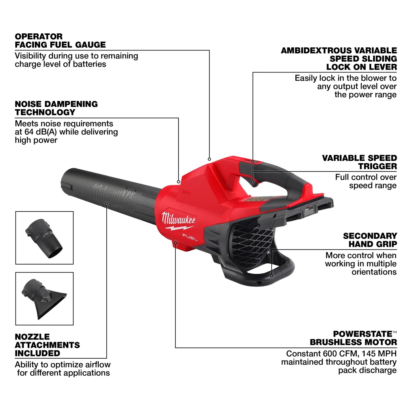 M18 FUEL Dual Battery Blower