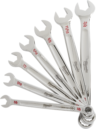 7pc Combination Wrench Set - SAE