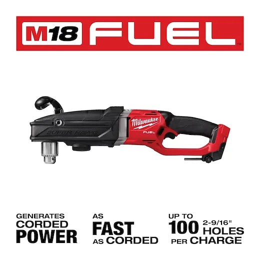 M18 FUEL SUPER HAWG™ 1/2" Right Angle Drill